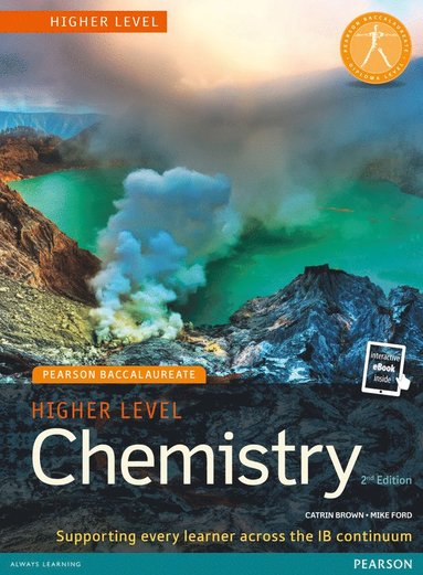 bokomslag Pearson Baccalaureate Chemistry Higher Level 2nd edition print and online edition for the IB Diploma