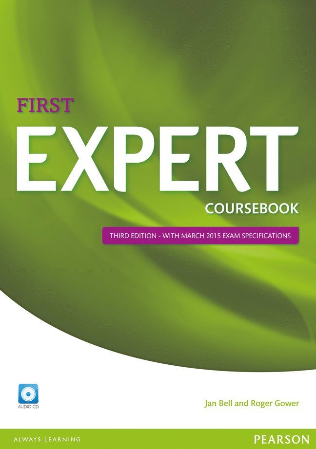 Expert First 3rd Edition Coursebook with CD Pack 1