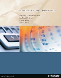 bokomslag Statistics and Data Analysis for Social Science Pearson New International Edition, plus MySearchLab without eText