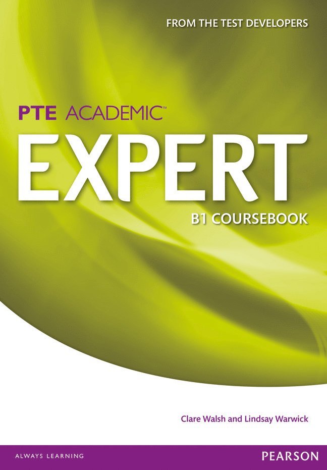 Expert Pearson Test of English Academic B1 Standalone Coursebook 1