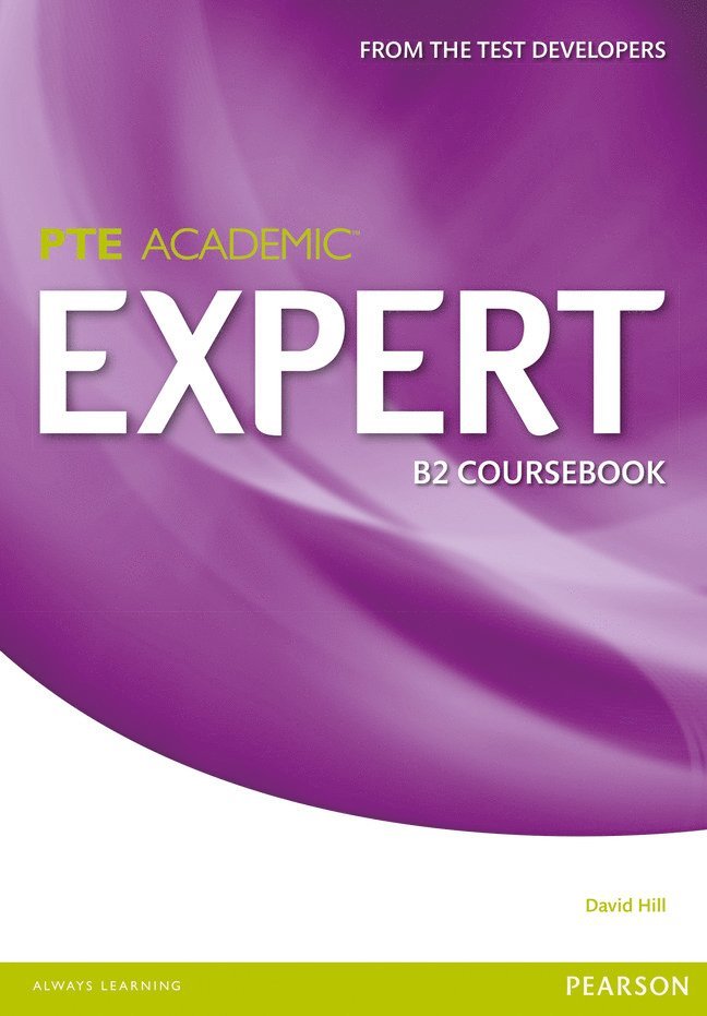 Expert Pearson Test of English Academic B2 Standalone Coursebook 1