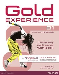 bokomslag Gold Experience B1 MyEnglishLab & Workbook Benelux Pack