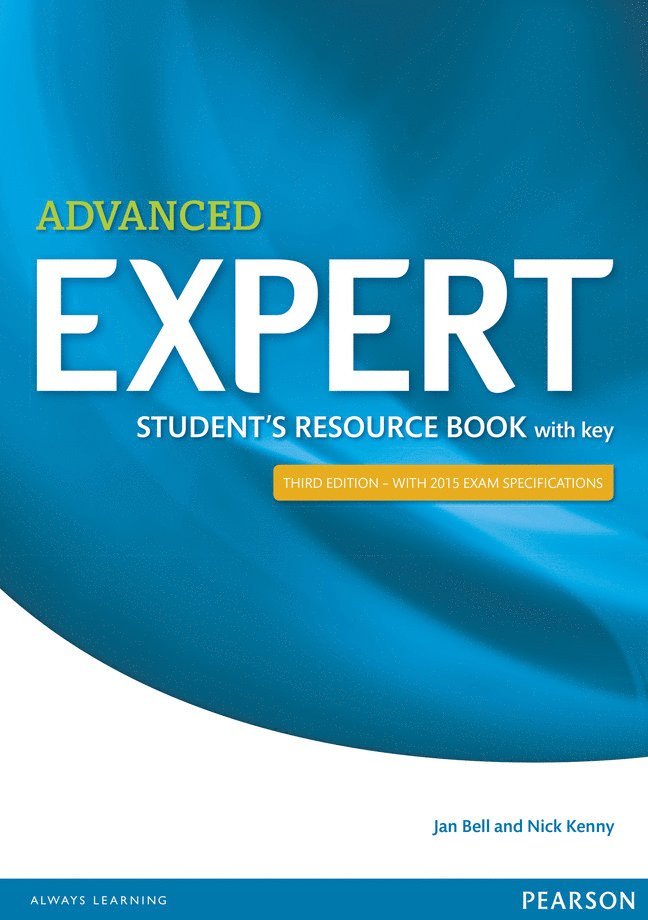Expert Advanced 3rd Edition Student's Resource Book with Key 1