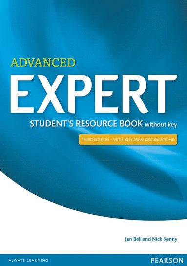 bokomslag Expert Advanced 3rd Edition Student's Resource Book without Key