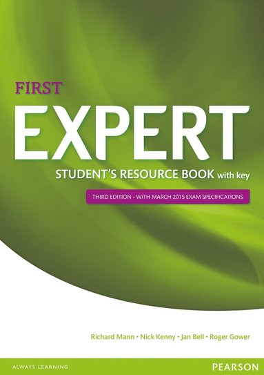 bokomslag Expert First 3rd Edition Student's Resource Book with Key