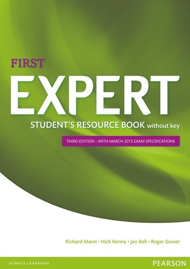 bokomslag Expert First 3rd Edition Student's Resource Book without Key