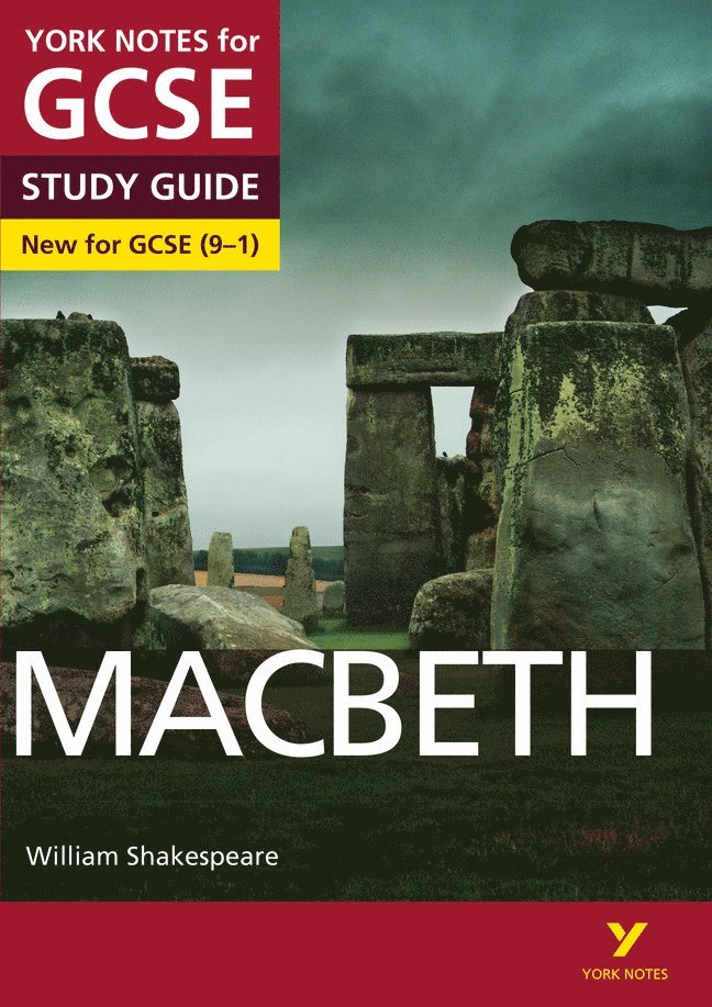 Macbeth: York Notes for GCSE everything you need to catch up, study and prepare for and 2023 and 2024 exams and assessments 1