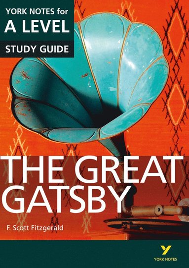 bokomslag Great Gatsby York Notes A-level English Literature - for 2026, 2027 exams
