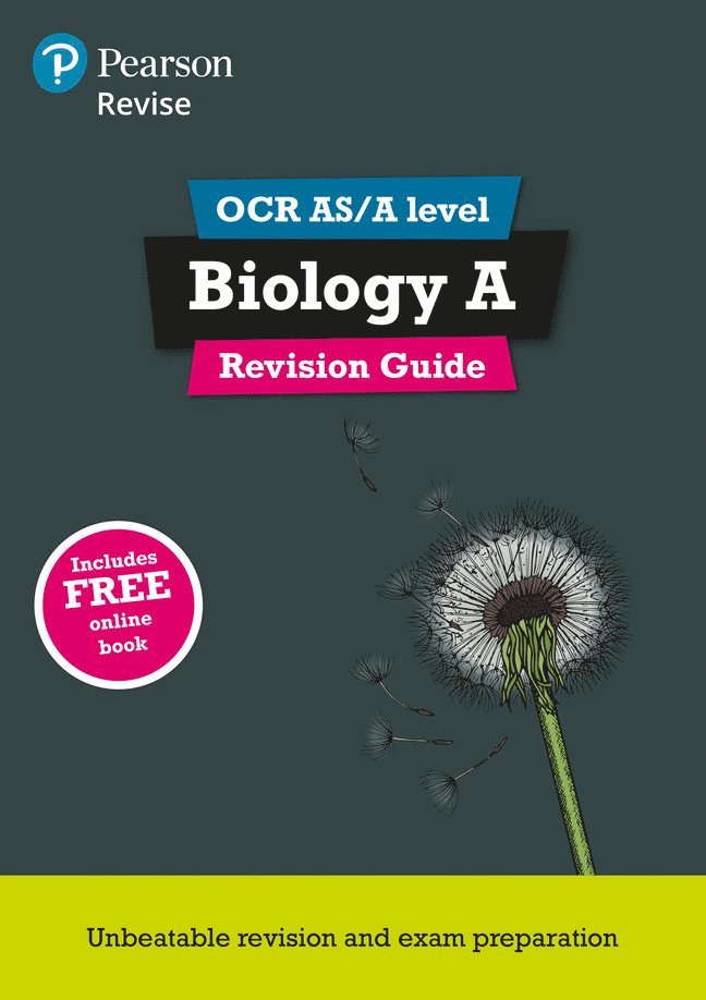 Pearson REVISE OCR AS/A Level Biology: Revision Guide inc online edition - for 2025, 2026 exams 1