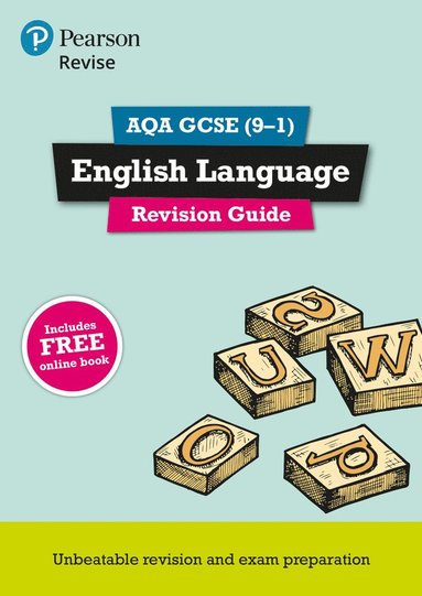 bokomslag Pearson REVISE AQA GCSE English Language Revision Guide: incl. online revision - for 2025, 2026 exams