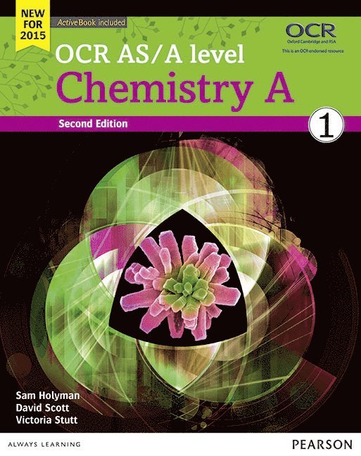 OCR AS/A level Chemistry A Student Book 1 + ActiveBook 1