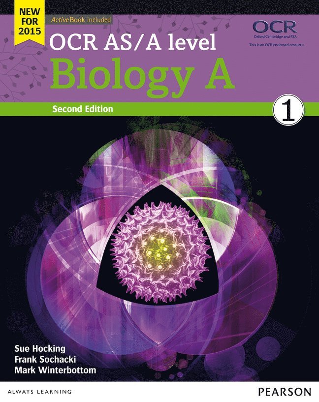 OCR AS/A level Biology A Student Book 1 + ActiveBook 1