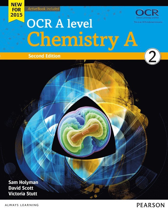 OCR A level Chemistry A Student Book 2 + ActiveBook 1