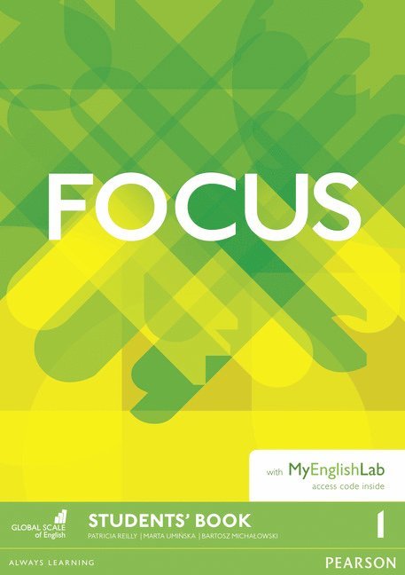 Focus BrE 1 Student's Book for MyEnglishLab Pack
