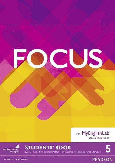 Focus BrE 5 Student's Book for MyEnglishLab Pack