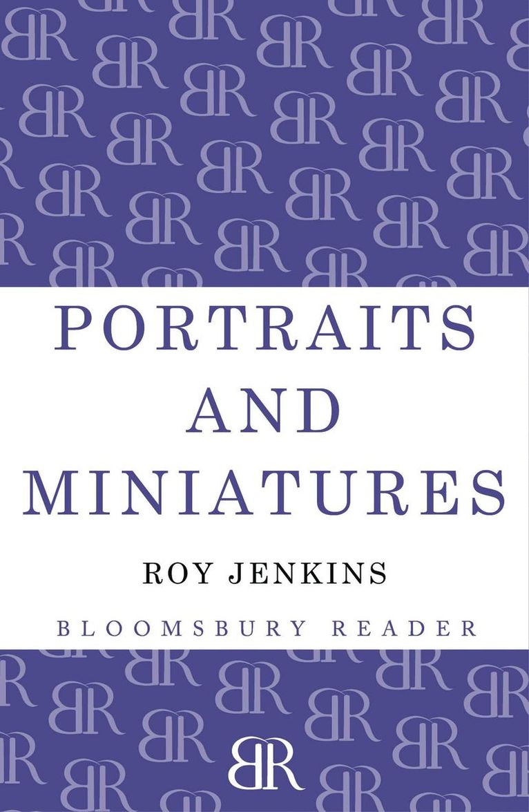 Roy Jenkins - Portraits and Miniatures, Häftad