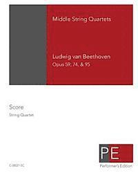 bokomslag Beethoven: Middle String Quartets: Opus 59, 74, & 95
