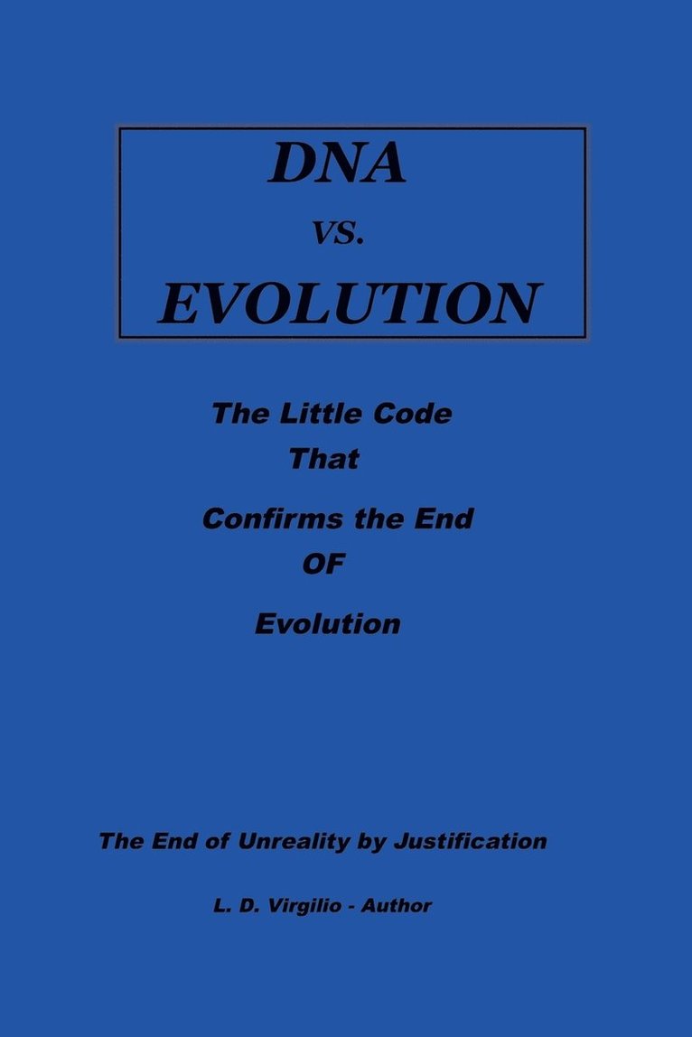 DNA Vs. Evolution 1