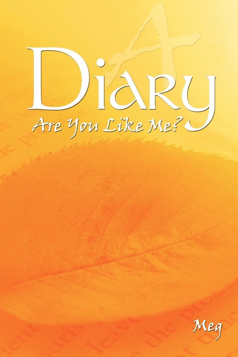 Meg, Meg, - Diary, Häftad