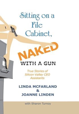 Sitting on a File Cabinet, Naked, With a Gun 1