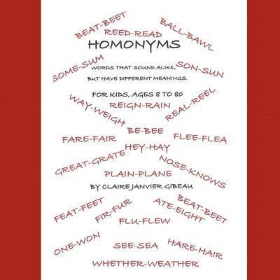 Homonyms 1