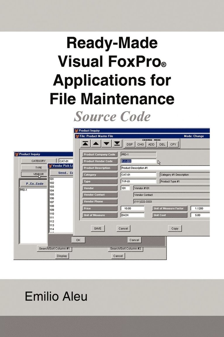Ready-Made Visual FoxPro Applications for File Maintenance 1