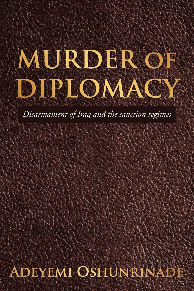 MURDER of DIPLOMACY 1