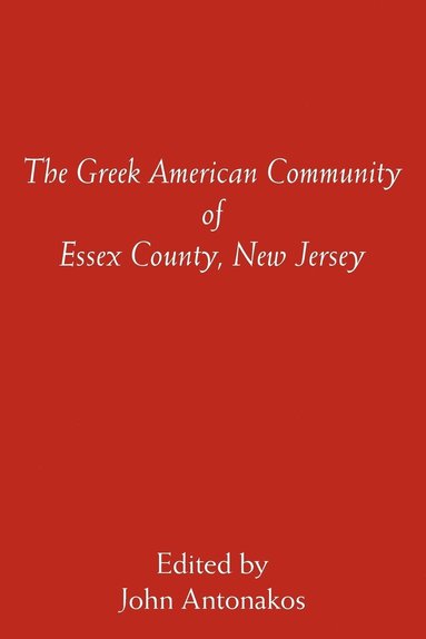 bokomslag Greek American Community of Essex County, New Jersey