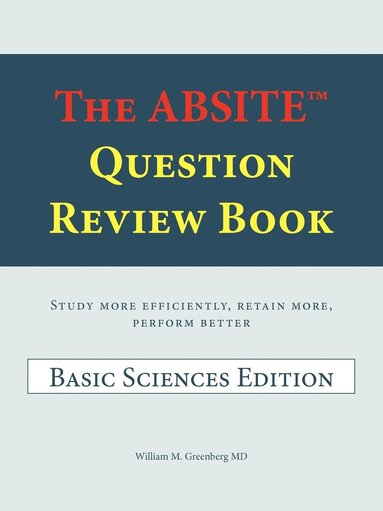 bokomslag The ABSITEa Question Review Book