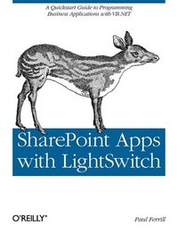 bokomslag SharePoint Apps with Visual Studio LightSwitch