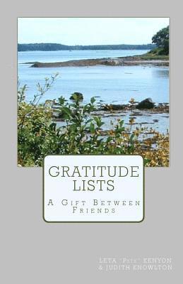 Gratitude Lists 1