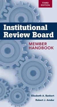 bokomslag Institutional Review Board Member Handbook