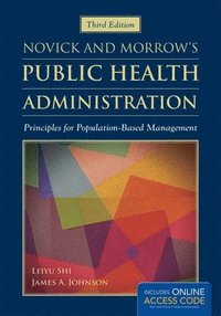 bokomslag Novick  &  Morrow's Public Health Administration