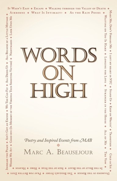 bokomslag Words On High