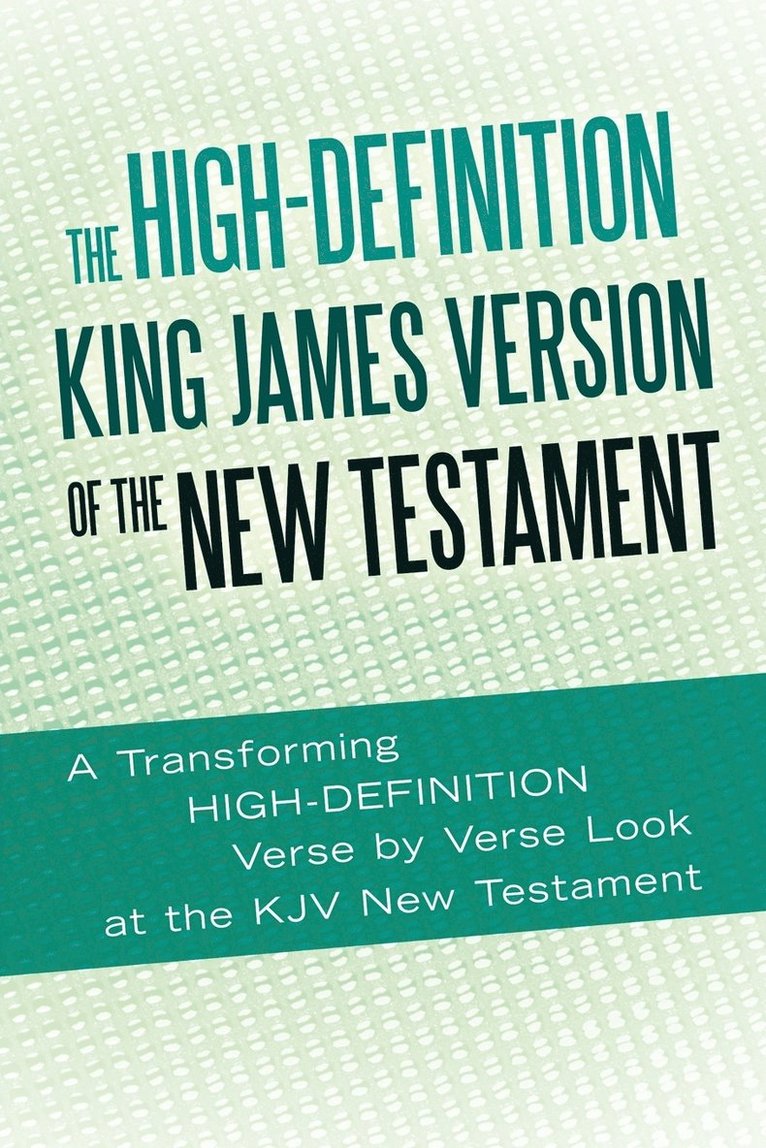 The High-Definition King James Version of the New Testament 1