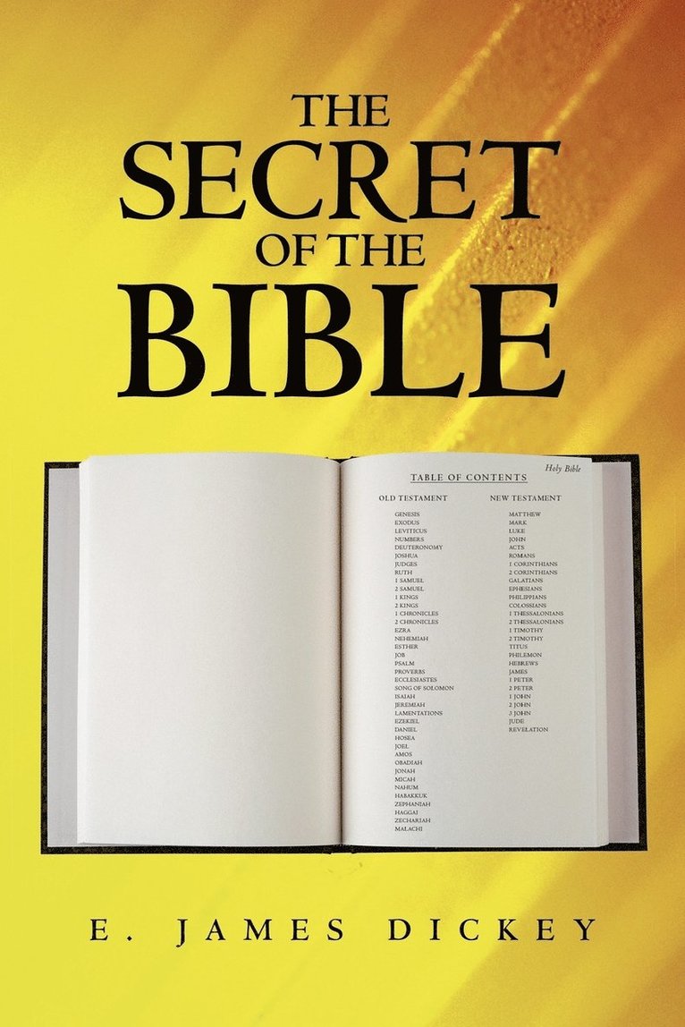 The Secret of the Bible 1