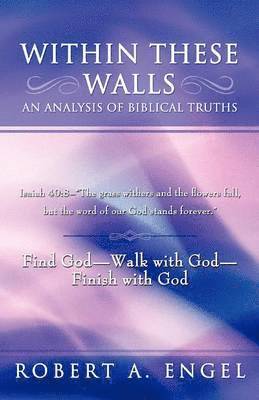 Robert A. Engel - Within These Walls an Analysis of Biblical Truths, Häftad