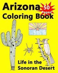 bokomslag Arizona Coloring Book - Life in the Sonoran Desert