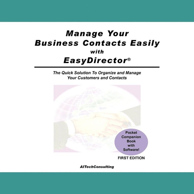 O a Amao, O. a. Amao, O.A. Amao, O. A. Amao - Manage your Business Contacts Easily with EasyDirector, Häftad