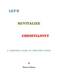 bokomslag Let's Revitalize Christianity