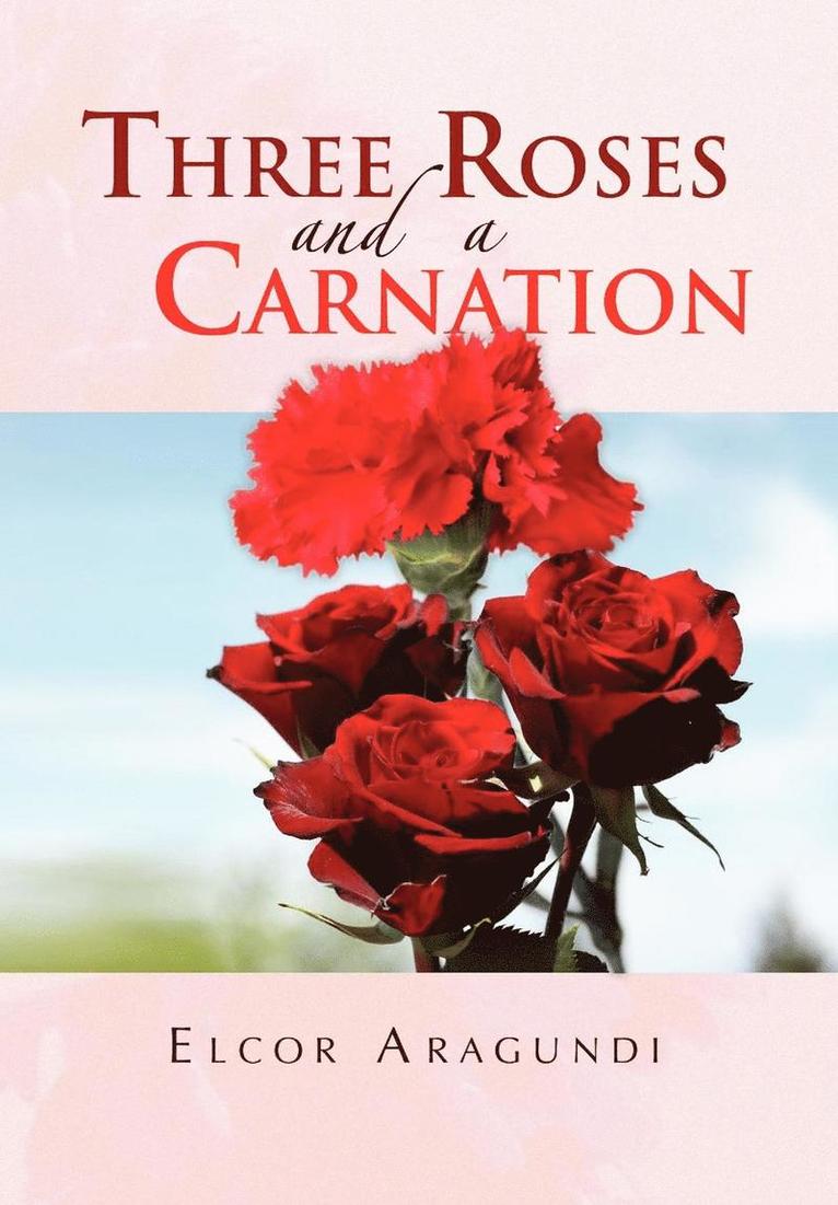 Three Roses and a Carnation 1