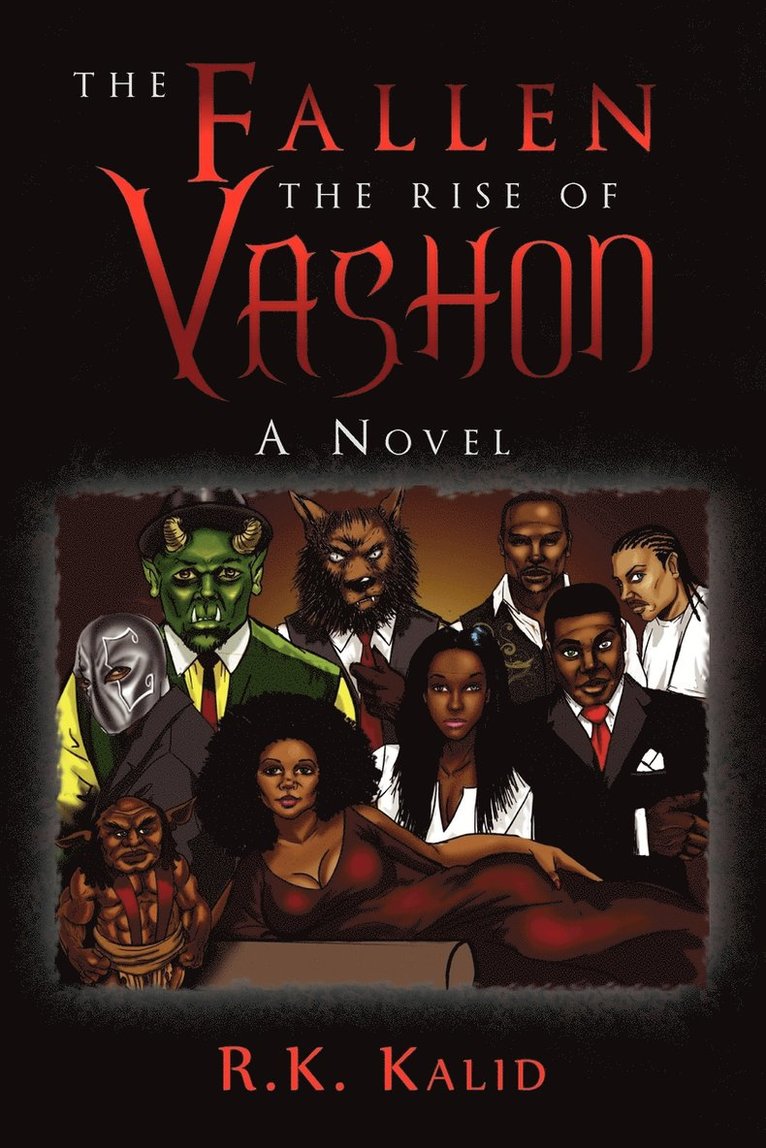 R K Kalid, R. K. Kalid - Fallen the Rise of Vashon, Häftad