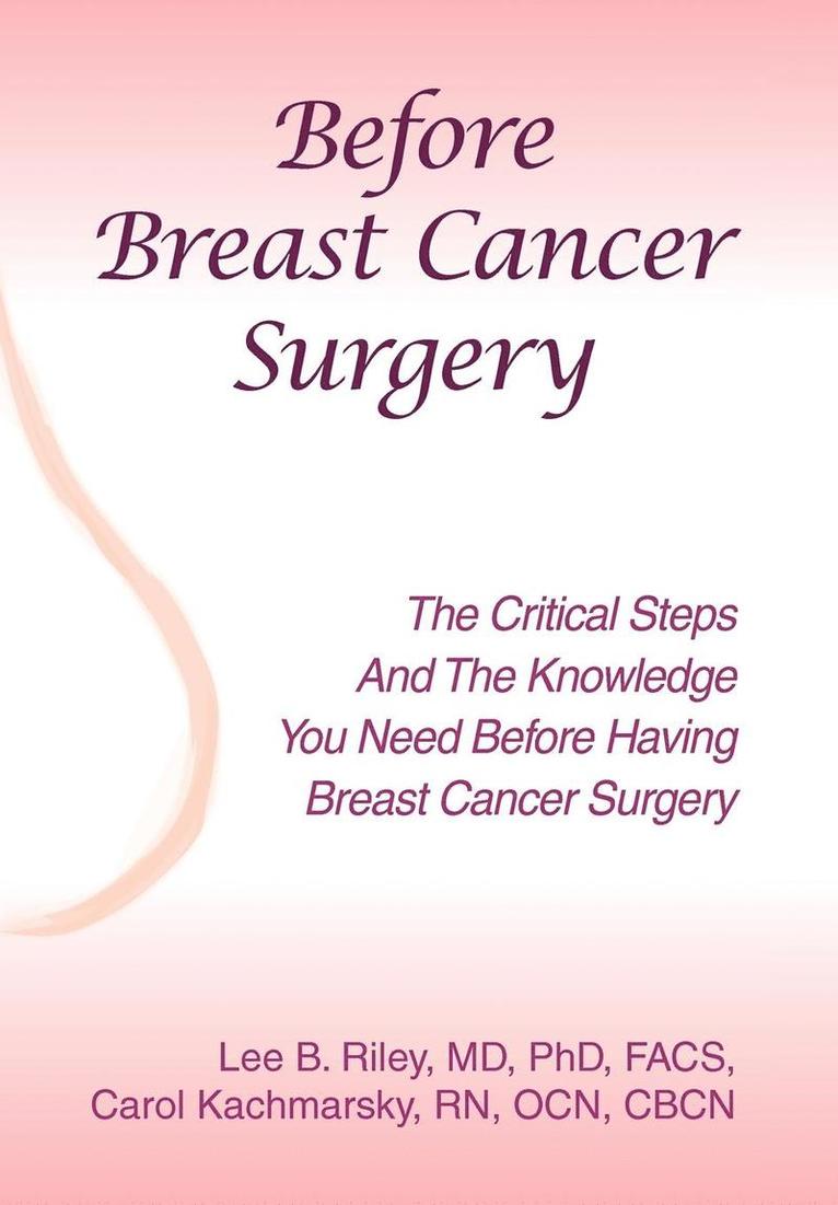 Before Breast Cancer Surgery 1