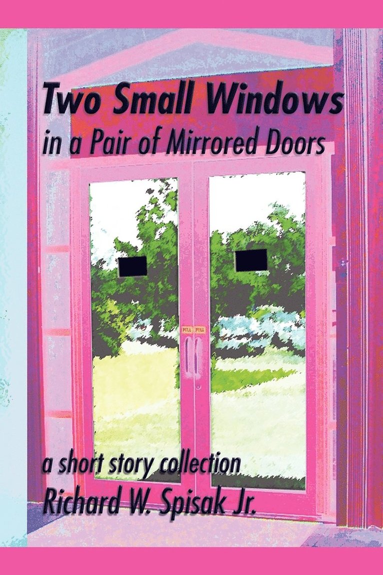 Two Small Windows in a Pair of Mirrored Doors 1