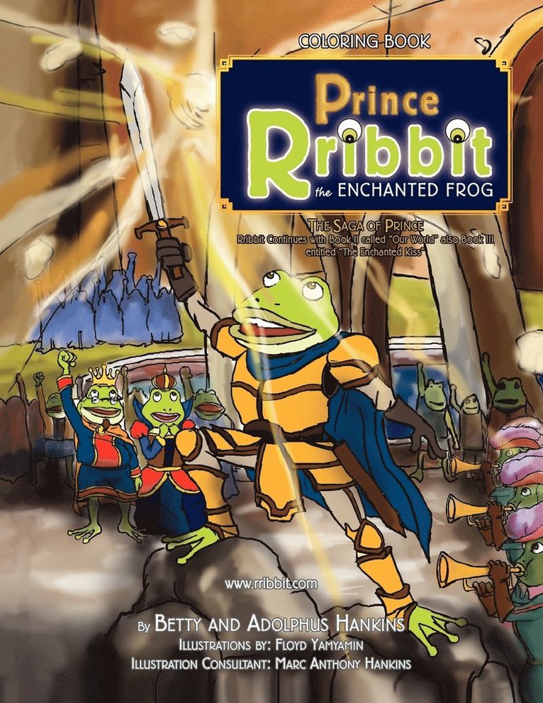 Prince Rribbit the Enchanted Frog 1