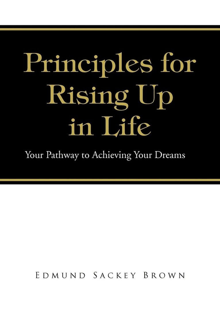 Principles for Rising Up in Life 1