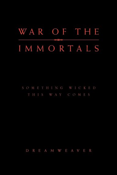 bokomslag War of the Immortals