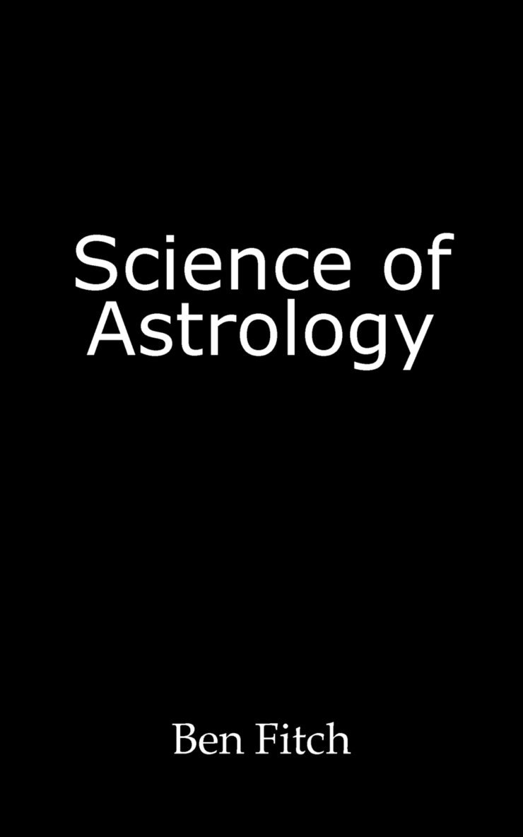 Science of Astrology 1