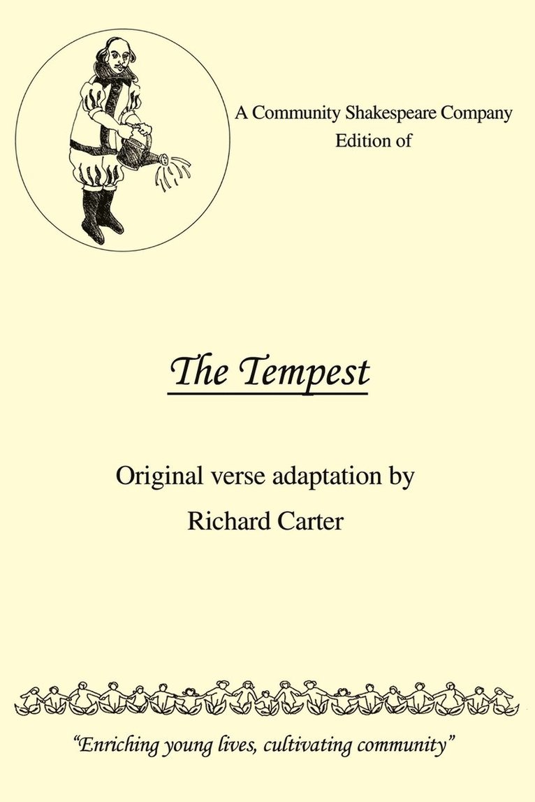 A Community Shakespeare Company Edition of the Tempest 1