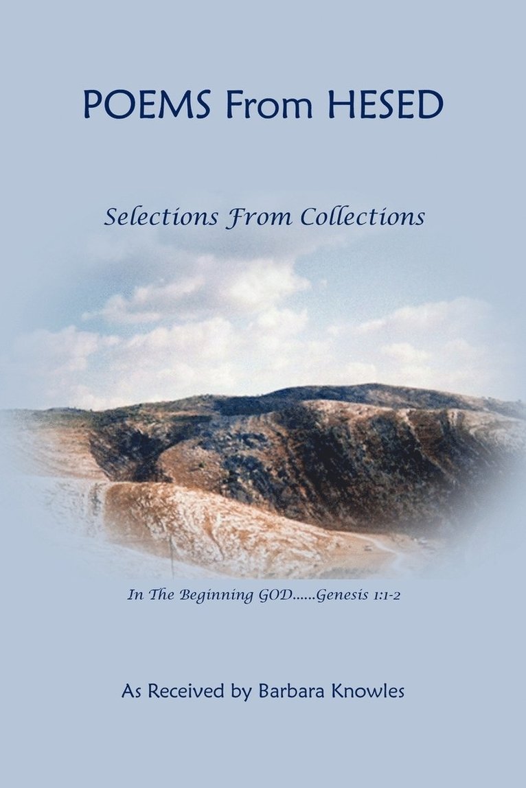 Poems from Hesed Selections from Collections 1